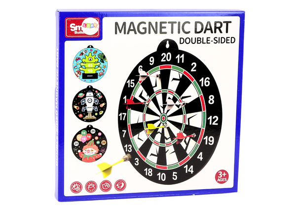 Doppelseitige magnetische Scheibenschläger-Dartpfeile 6-tlg