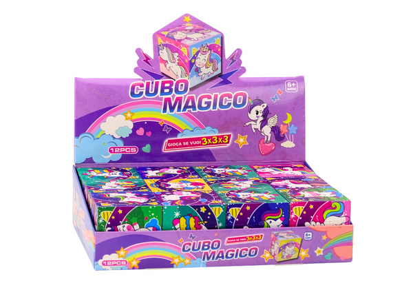 Magic Cube Lernpuzzle Einhörner Puzzle-Logikspiel