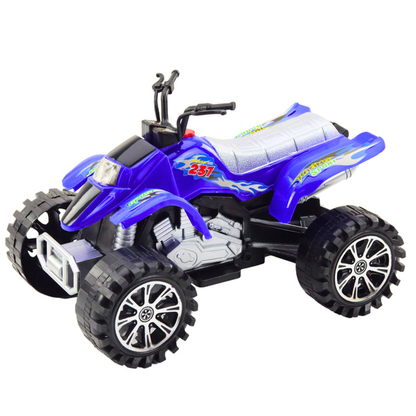 Quad Terrain Drive Treaded Wheels Blue