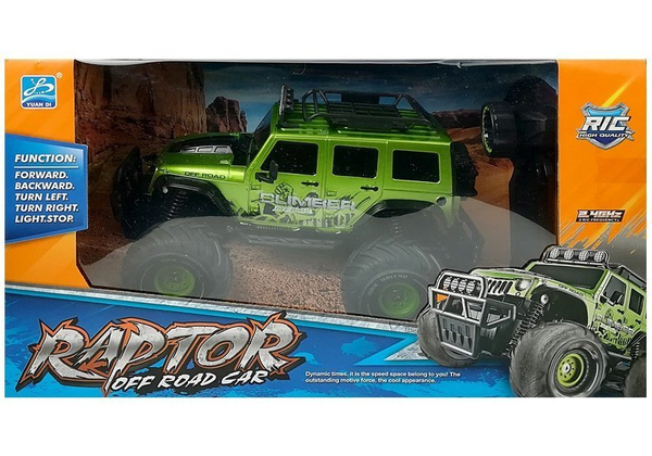 Ferngesteuertes Auto Offroad Jeep R/C Grün