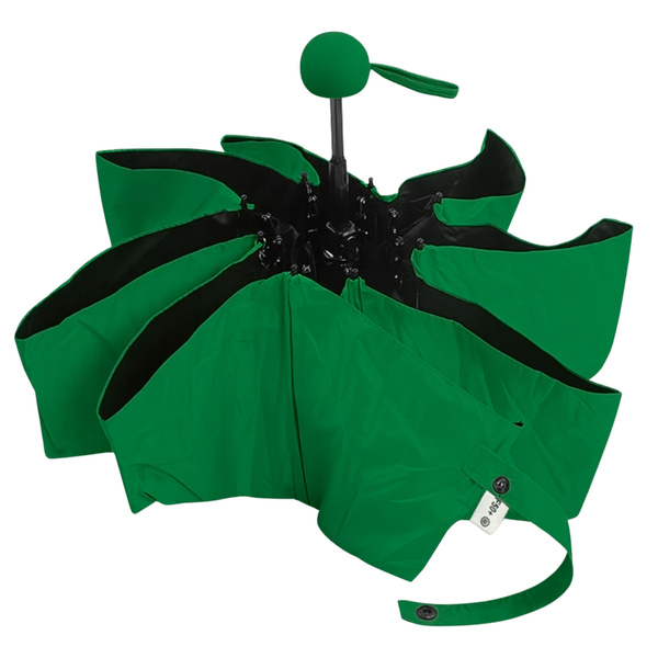 Faltbarer Taschenschirm mit UV-Schutz UPF 50+ Grünes Etui 90 cm