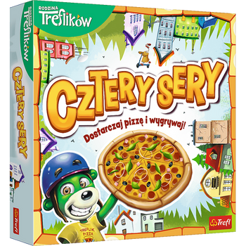Gra planszowa Cztery Sery Rodzina Treflików Trefl 02282