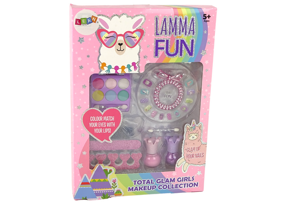 Schminkset Happy Lama Alles, was eine kleine Dame braucht LAMMA SPASS