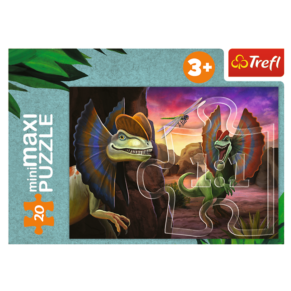 ND24_26376 Puzzle - miniMaxi - Poznaj swiat dinoz