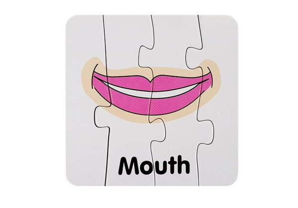 Educational Puzzle Body Parts Jigsaw Puzzle 10 English Connections