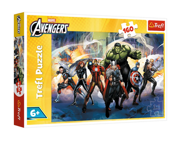 Puzzle – 160 – Superkräfte – Disney Marvel The Avengers – Trefl 15428