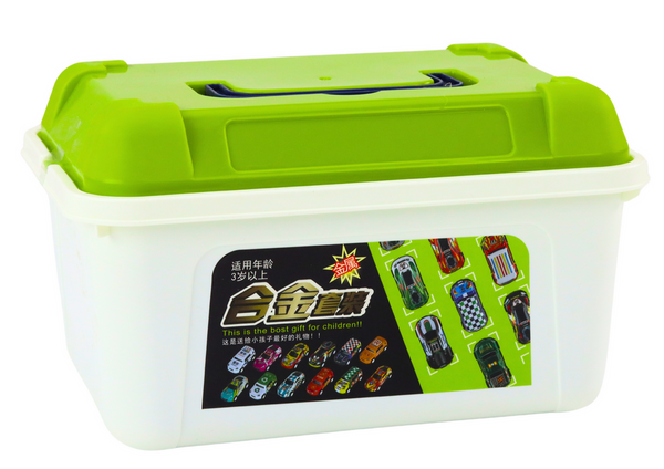 Set of springs in a suitcase 50 pcs. Cars