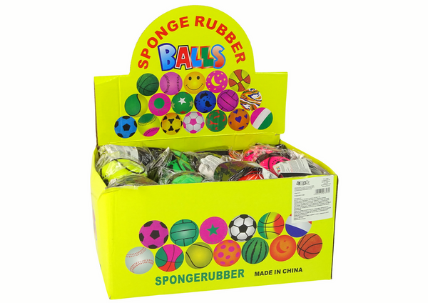 Ball PU auf elastischem 6 cm 4 Farben Füße