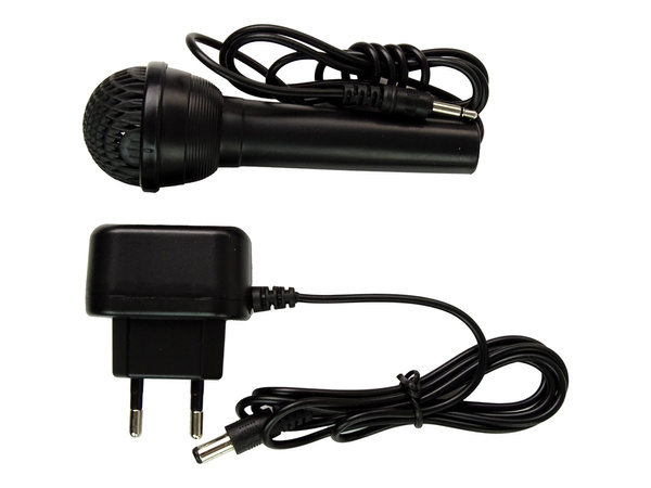 Keyboard With Microphone Musical Instrument Black