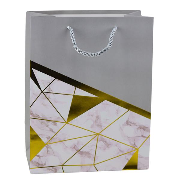 Geometric Patterns Marble Gift Bag 23 x 18 x 10.5 cm