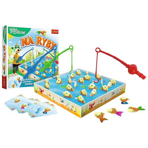 Gra zręcznościowa Na Ryby Rodzina Treflików Trefl 01963