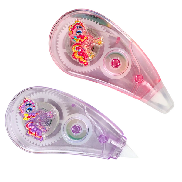 Correction Tape Mouse School Office 6m x 5mm Unicorn Pink Purple