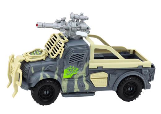 Military Set Military Combat Vehicle Fighter Soldiers Accessories Sounds