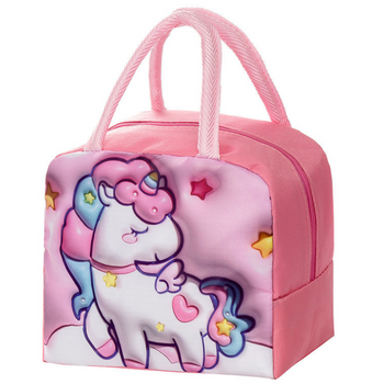 Einhorn Thermo-Lunchtasche Rosa