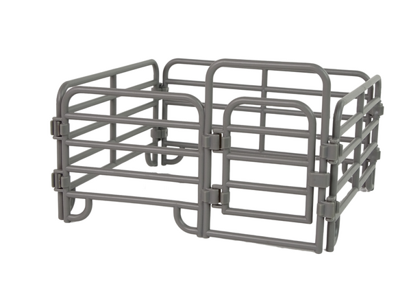 Satz mit 2 Pferdefiguren Knabstrupperpferd mit Fohlen und Pferch