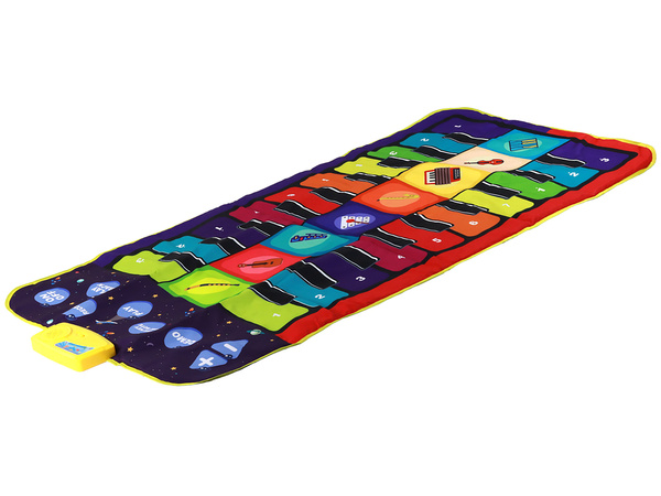 Musical Educational Mat Piano Instruments Theme