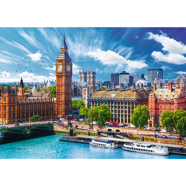 Puzzle 500 pcs. Sunny London - Trefl 37329