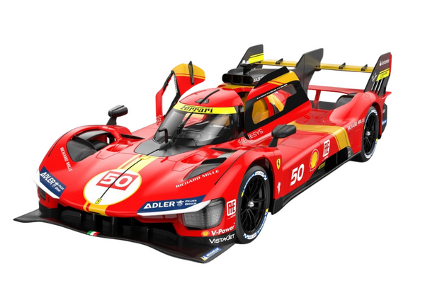 Auto R/C 1:24 Ferngesteuerter Sport Ferrari 499P Rot