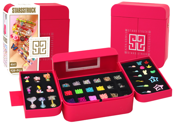 Beauty-Set für die Schmuckherstellung in einer Box mit Manschettenknöpfen