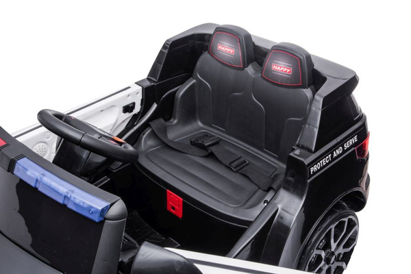 Electric Ride On Car BBH-021 Police White