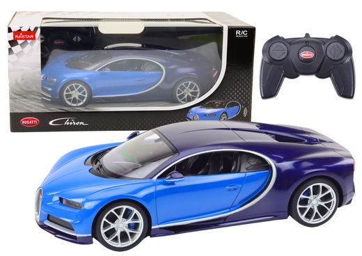 RC Remote Control Car 1:14 Bugatti Veyron Chiron Blue