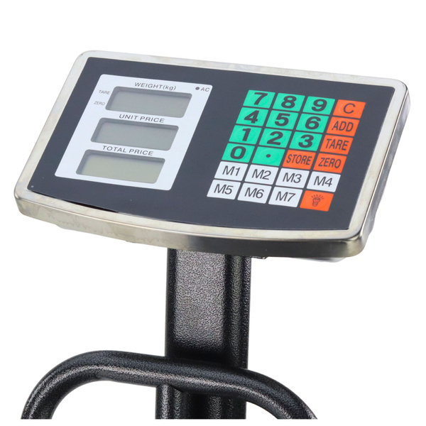 LCD Electronic Scale Platform Warehouse Accuracy up to 20g 150kg