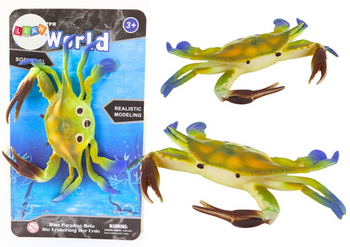 Figurka Gumowy Krab Zielony Sea World