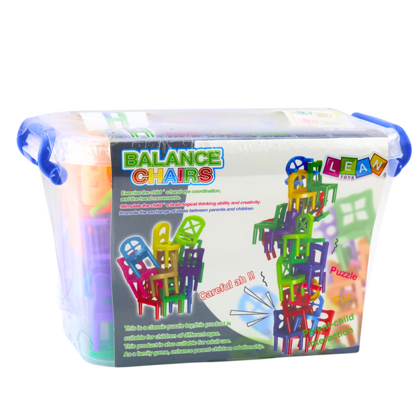 Falling Balance Chairs Arcade-Spiel 48 Teile Bunt