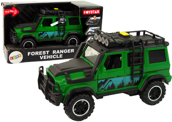 Auto Terenowe 1:14 Światła Dźwięk Zielone