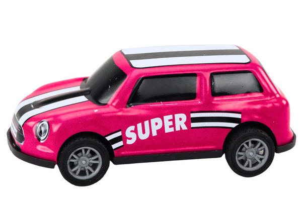 Set Autos, Federn, Antrieb, bunt, 12-teilig