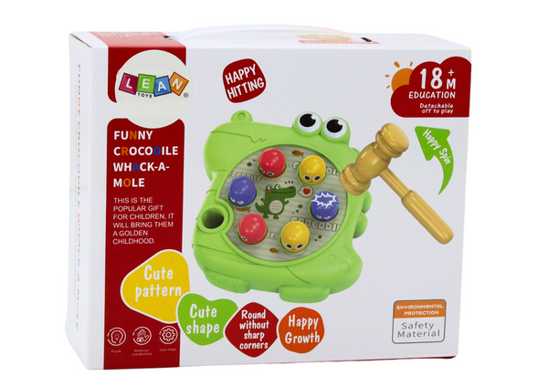 Arcade-Spiel Wac A Mole Crocodile Green Hammer