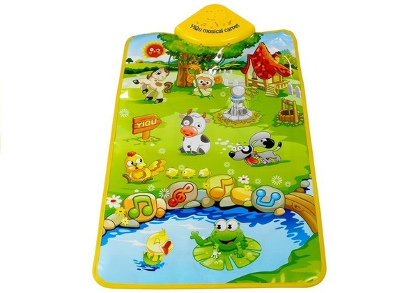 Educational and Musical Animal Noises Farm Mat