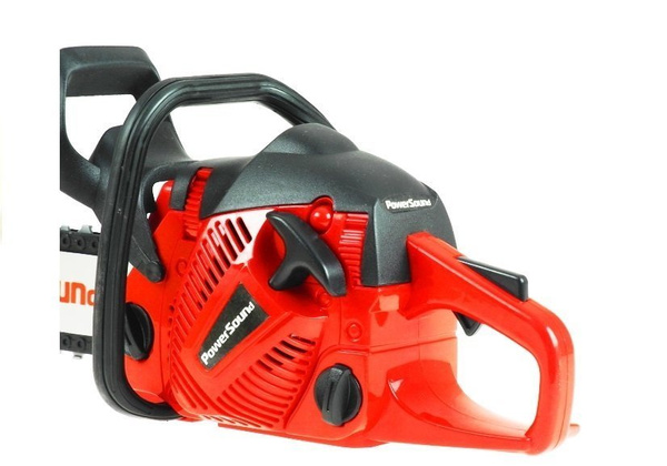 Kettensäge mit Sägegeräusch Motorsäge Sound- und Lichteffekte Spielzeug für Kind