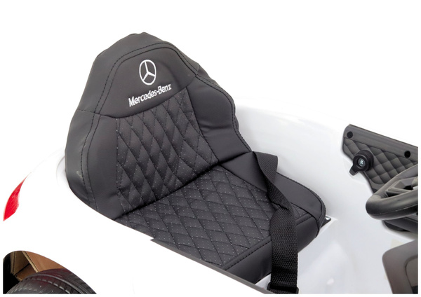 Mercedes KL-1666-1 Battery-Powered Vehicle White