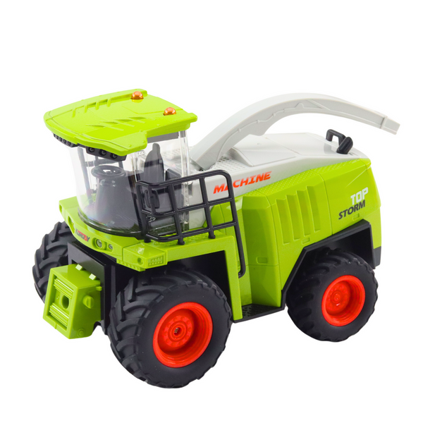 Agricultural Combine Harvester With Grain Header Remote Controlled RC 2.4G