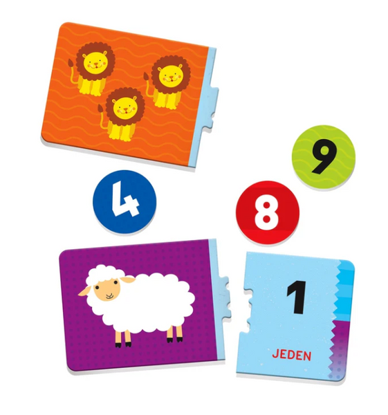 Educational Game Numbers Mathematics Learn & Have Fun Polish Language Clementoni 50767
