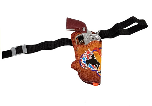 Cowboy Set Lever Action Gewehr Colt Revolver Sheriff Abzeichen