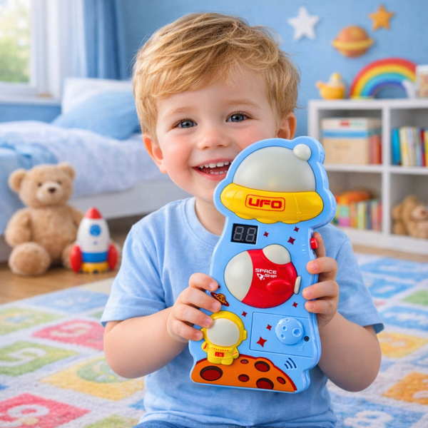 Interaktives Board mit Höhensensor, Licht und Tönen