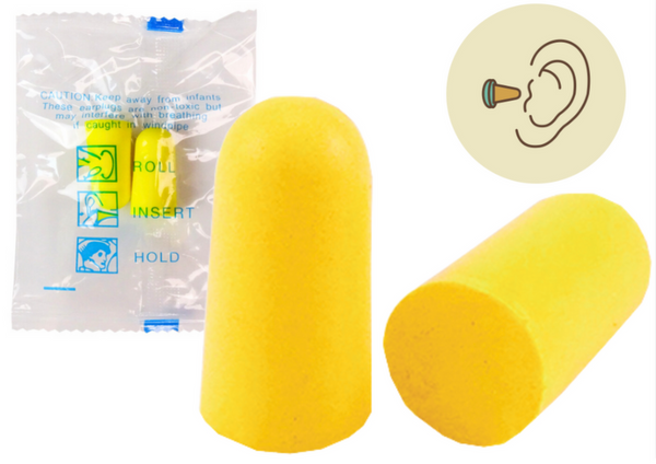 Noise Cancelling Ear Plugs 24.5mm 13mm