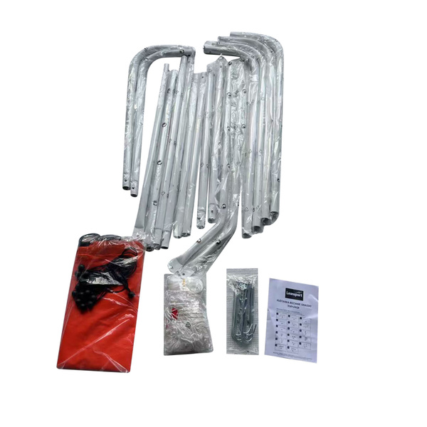 Fußball-Trainingstor mit Zielmatte Rot 213x152x75cm