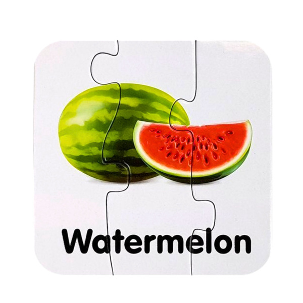 Educational Puzzle Fruit Jigsaw Puzzle 10 Connections
