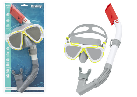 Diving Set Gray Mask Snorkel Bestway 24053