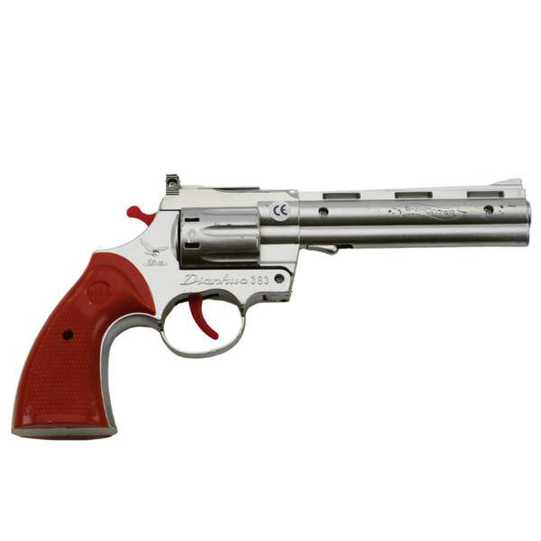 Cap Revolver Gun Prop Shot Sound Gold