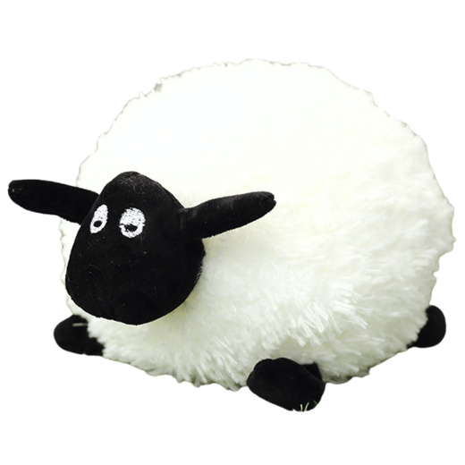 Plush Mascot Cuddly Sheep With Curly Wool White 20cm