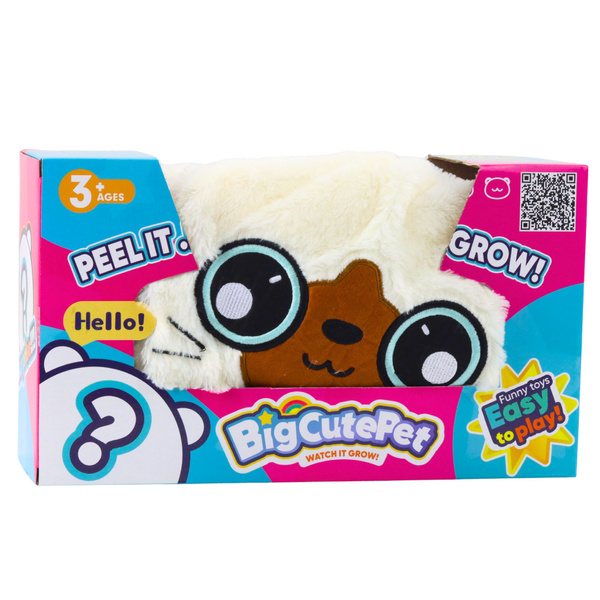 Growing Plush Bouncy Ball White Kitten Pump 50 cm