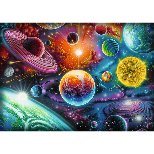 Puzzle – 1000 – Weltraumabenteuer FSC Mix 70% 10931