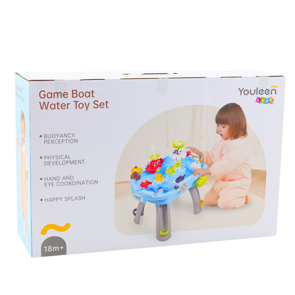 Interaktiver Wassertisch zum Angeln, Wasserzubehör, Blau