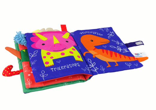 Soft Book Colorful Dinosaurs