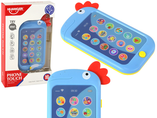 Lerntelefon Englisch lernen Chicken Wac A Mole Blue