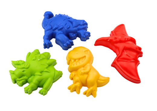 Sand Bucket Set with Shower Watering Can and Molds Dinosaurs Set